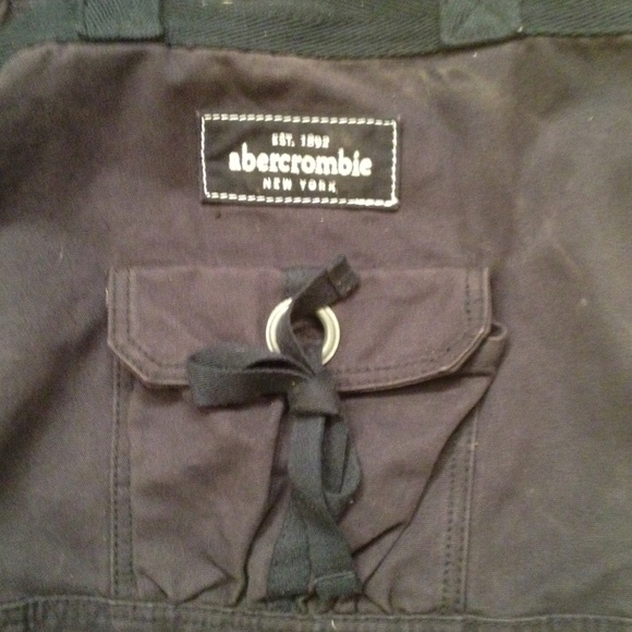 "Carry On"  Abercrombie and Fitch  tote bag - Picture 2 of 3